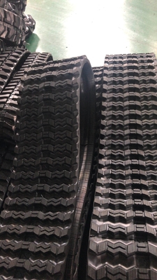 ZZS450x86x56 Zigzag Pattern Skid Steer Loader Размер регулируемого резинового трека