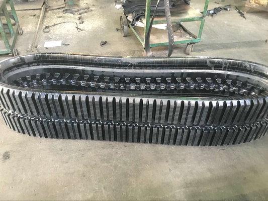 ZB450x86x56 прямая схема скольжения руля погрузчик размер регулируемый резиновый трек