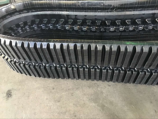 ZB450x86x56 прямая схема скольжения руля погрузчик размер регулируемый резиновый трек