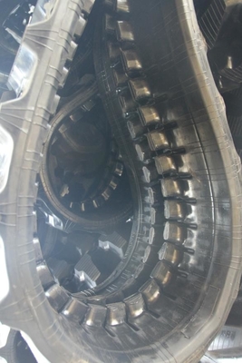 350x55x38 черный резиновый тракт для экскаватора с весом 90 кг/пк