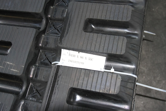 B450x86x55C C-Lug Pattern Skid Steer Loader Rubber Track Rubber Crawler (Скид-рулевой погрузчик с резиновой трассой)