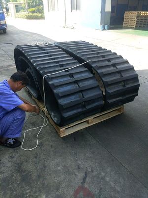 600*125*62 OEM Cralwer Dumper RT800 Dumper Резиновый трек