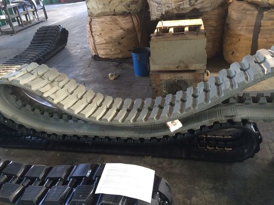 420x100x54 Блок протектора Cralwer MX55 экскаватор резиновой трассы