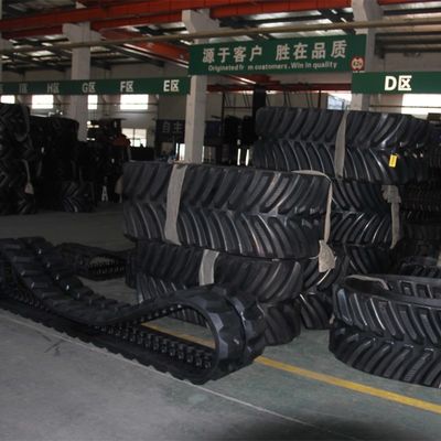Резиновые рельсы 450x73.5x86 для Bobcat T830/T870, замены 6691568, 7277043
