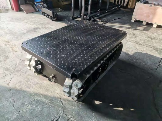Проектировать Undercarriage следа машинного оборудования небольшой резиновый с платформой нагружая 300kg