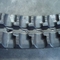 Crawler конструкции ширины 130mm резиновый для тангажа Kobelco Ss1 72mm